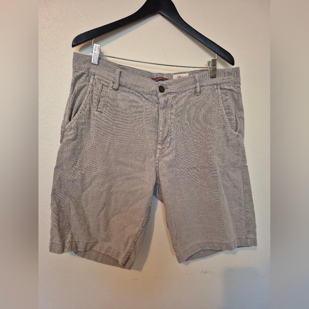 Koto Linen And Cotton Mens Shorts Size 36 Slim